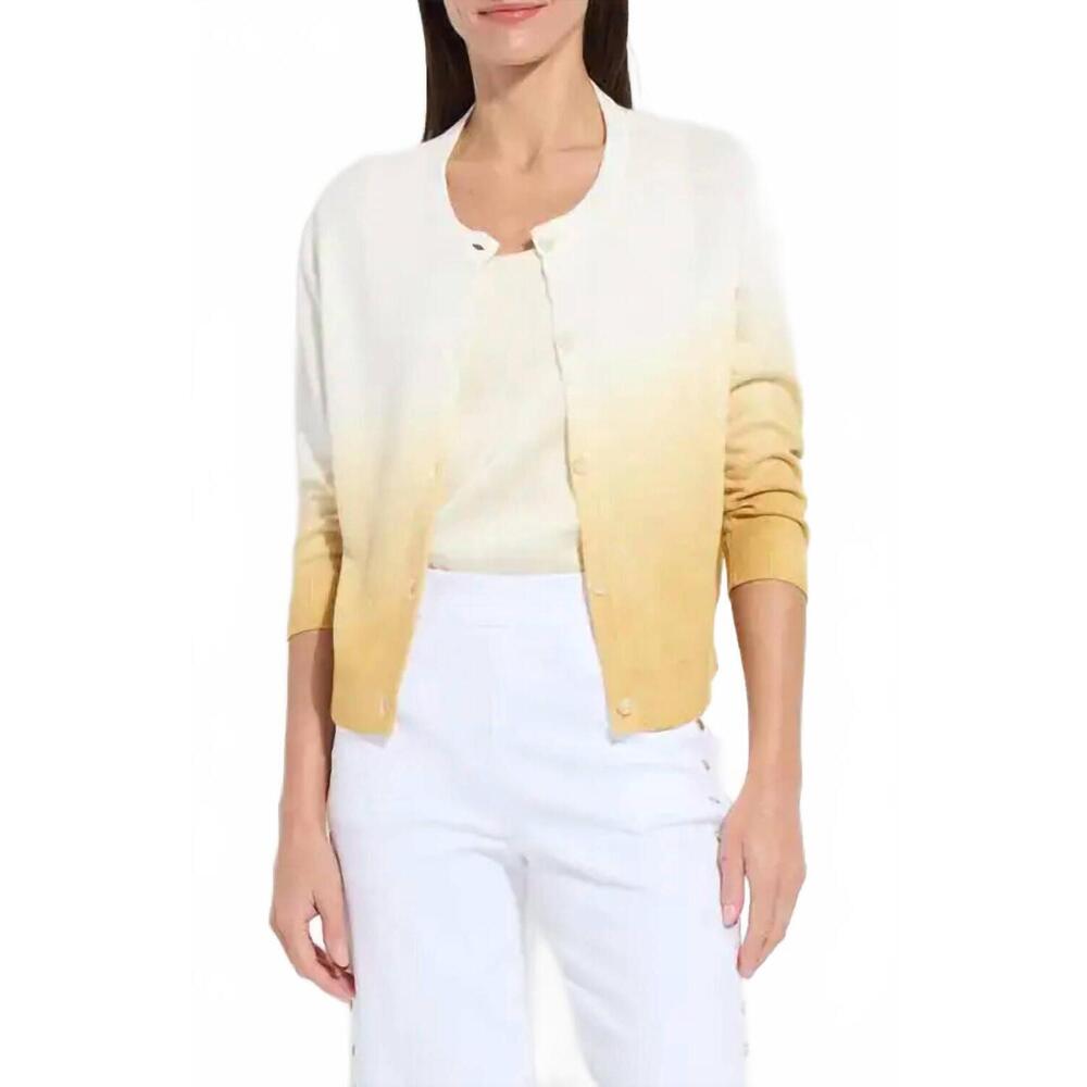 NEW LYSSE reign ombre cardigan in dip dye
